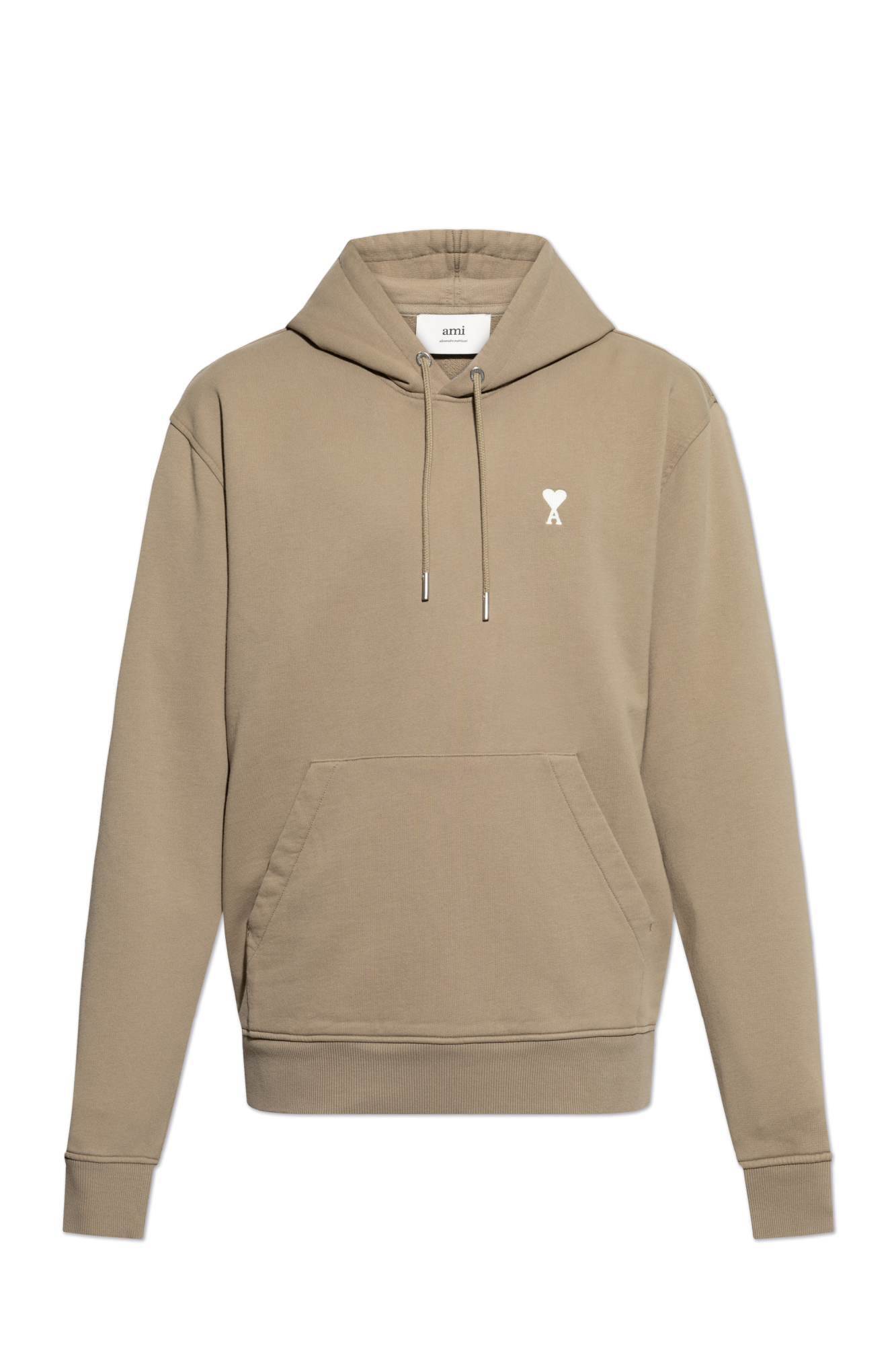 Green Sweatshirt with logo Ami Alexandre Mattiussi - Vitkac AS
